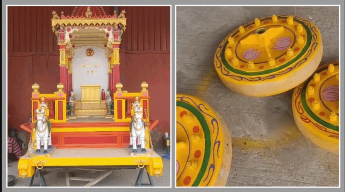 Ahmedabad: ૧૪૯મી રથયાત્રાની તૈયારીઓ પૂરજોશમાં ચાલી રહી છે, ભગવાનના રથ માટે ૬ નવા લાકડાના પૈડા તૈયાર કરવામાં આવ્યા