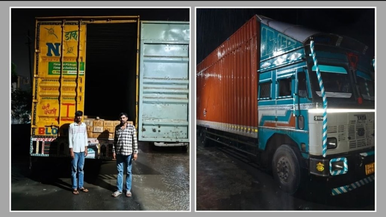 Panchmahal: ગોધરા-વડોદરા હાઇવે પરથી 93.8 લાખ રૂપિયાનો વિદેશી દારૂ જપ્ત, બે આરોપીઓની ધરપકડ