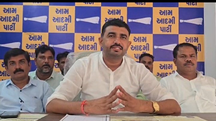 લોકોના હક માટે લડતા Chaitar Vasavaને ખોટા કેસમાં ફસાવવાનો ભાજપનો કારસો  : નિરંજન વસાવા AAP