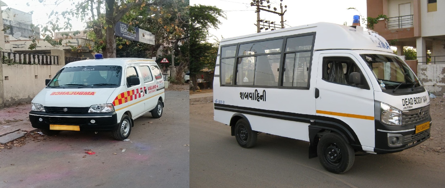 Ahmedabad: શહેરમાં શબવાહિની સેવા હવે સંપૂર્ણપણે મફત છે, દિવસ-રાત રહેશે ઉપલબ્ધ આ સેવા