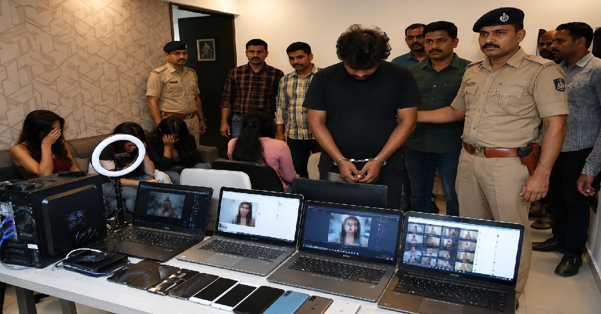 Vadodaraમાં ફ્લેટમાંથી ઓનલાઈન અશ્લીલ વીડિયો કોલિંગ નેટવર્કનો પર્દાફાશ, એકની ધરપકડ