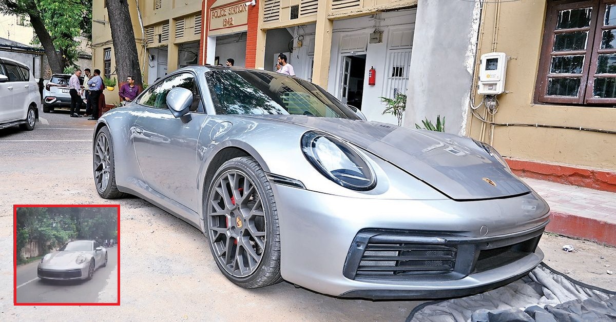 Ahmedabadના રસ્તા પર Porscheની બેફામ સ્પીડ, 110 કિમીની ઝડપે કાર દોડાવતા યુવક ઝડપાયો