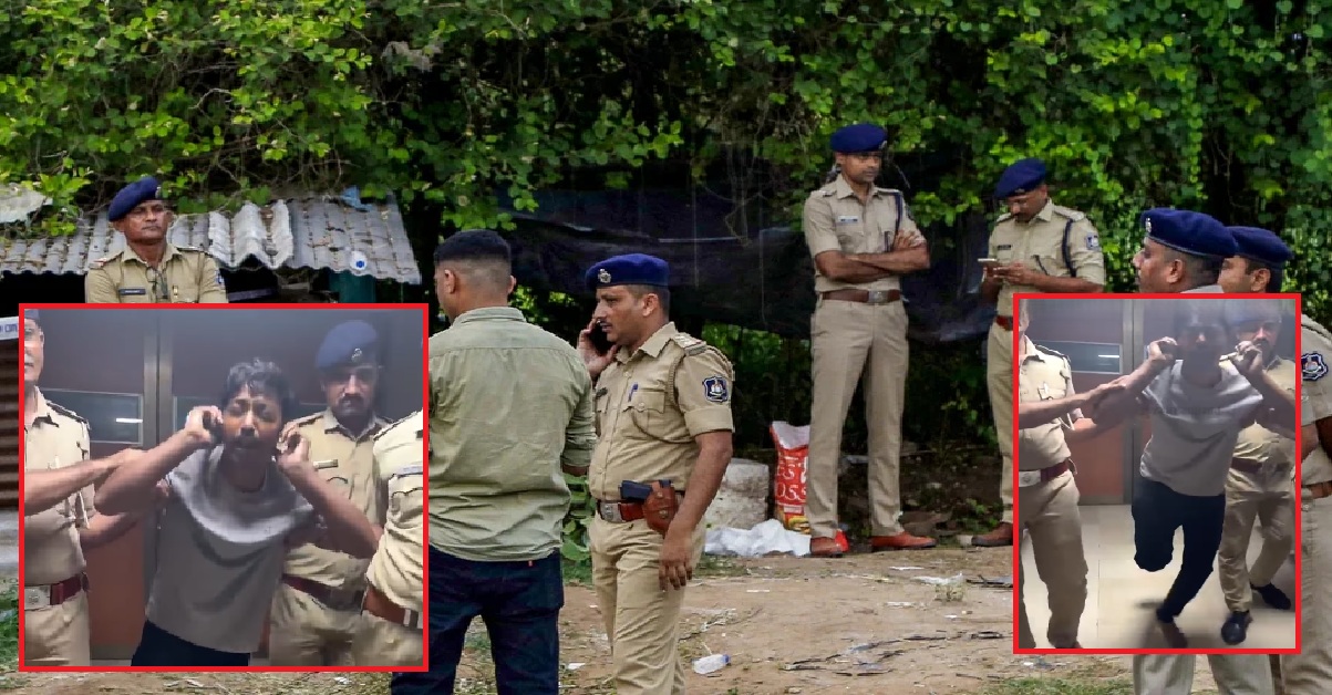 Ahmedabad: બળાત્કારના આરોપીને પકડવા પોલીસે ચલાવી ગોળી, ભાગવાનો પ્રયાસ પડ્યો ભારે