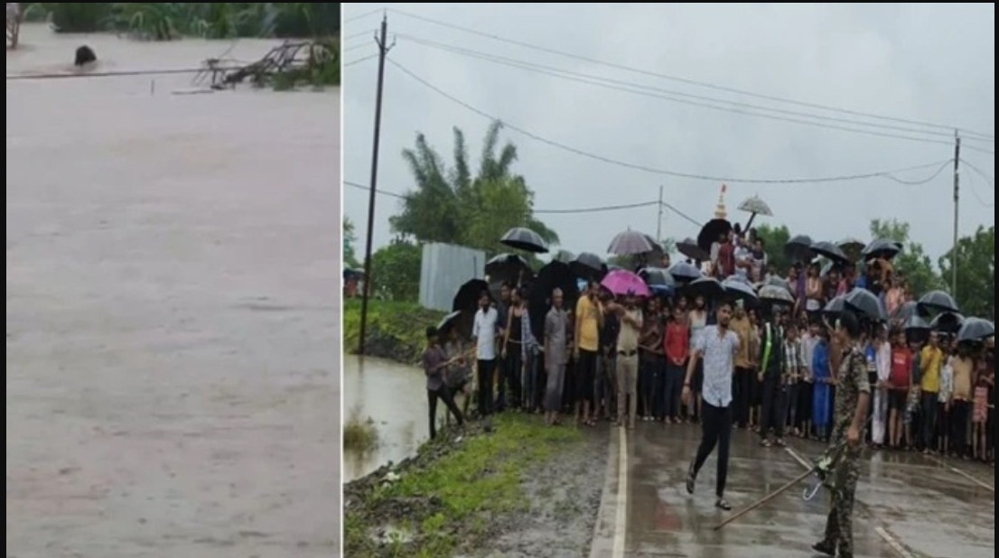 Madhya Pradesh: ભારે વરસાદ વચ્ચે એક ભયાનક અકસ્માત, મુશળધાર વરસાદમાં એક કાર તણાઈ ગઈ, જેમાં 8 લોકોના દુઃખદ મોત