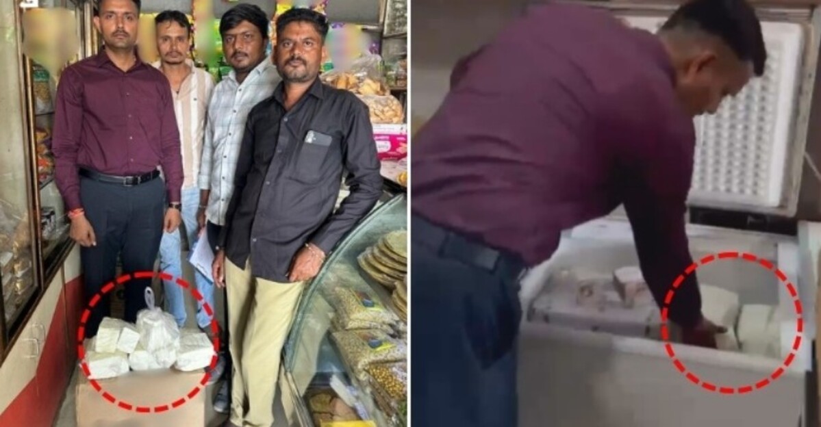Amreli: સાવરકુંડલામાં બેકરી અને કોલ્ડ ડ્રિંક્સ પાર્લરમાંથી પ્રતિબંધિત એનાલોગ ચીઝ જપ્ત, શંકાસ્પદ જથ્થો ચીઝ મળી આવ્યો