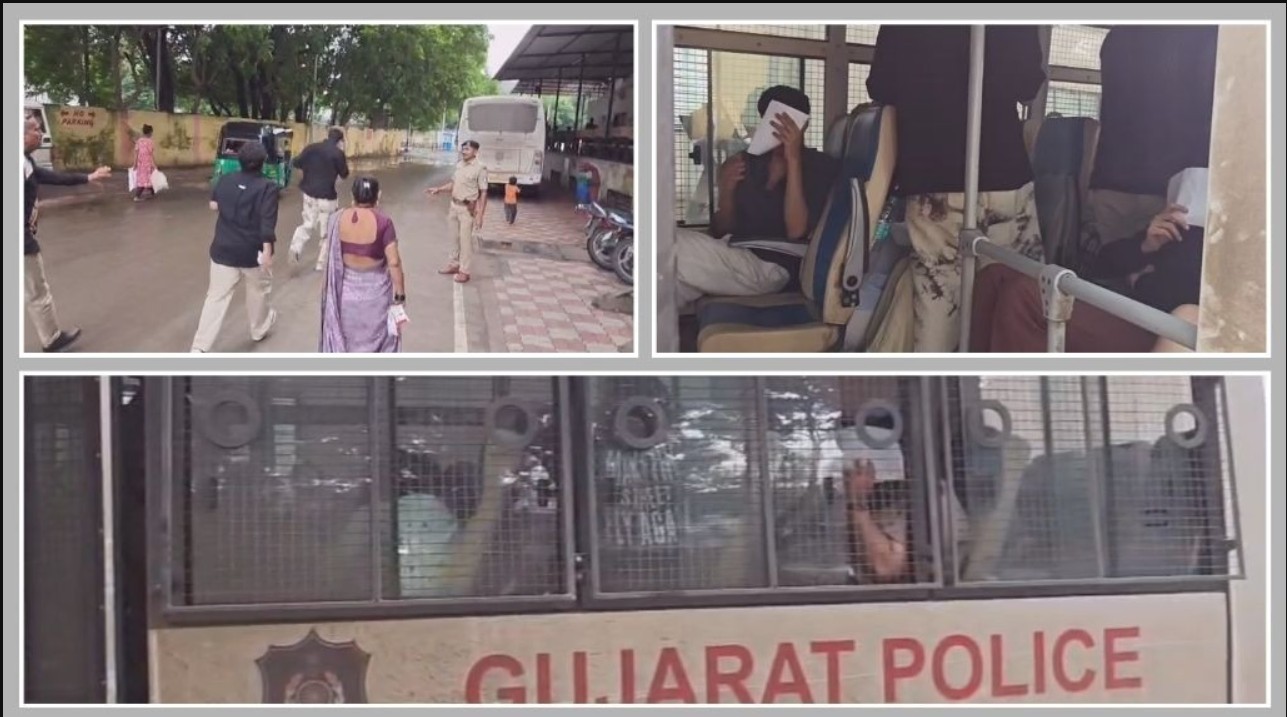 Surat: ડુમસમાં દારૂથી ભરેલી જન્મદિવસની પાર્ટીમાં પોલીસે દરોડો પાડ્યો, 8 મહિલાઓ સહિત 20 થી વધુ લોકોની ધરપકડ