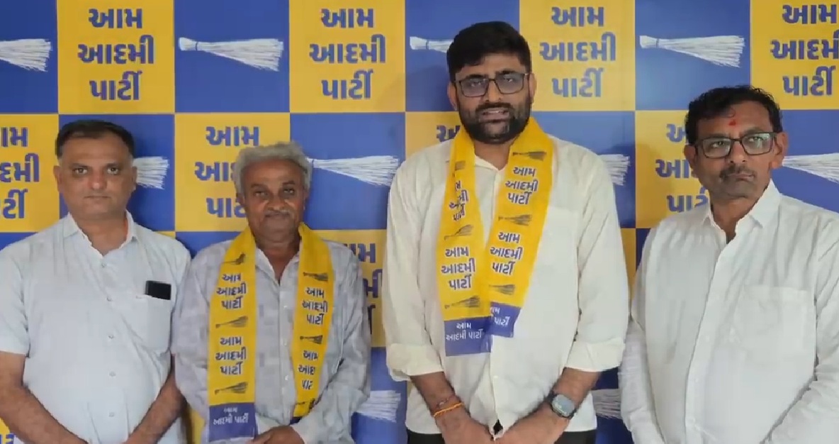 ધારાસભ્ય ગોપાલ ઈટાલિયાની કામગીરીથી પ્રભાવિત થઈને કોંગ્રેસ છોડી AAPમાં જોડાયો : Prabhudasbhai Satasia