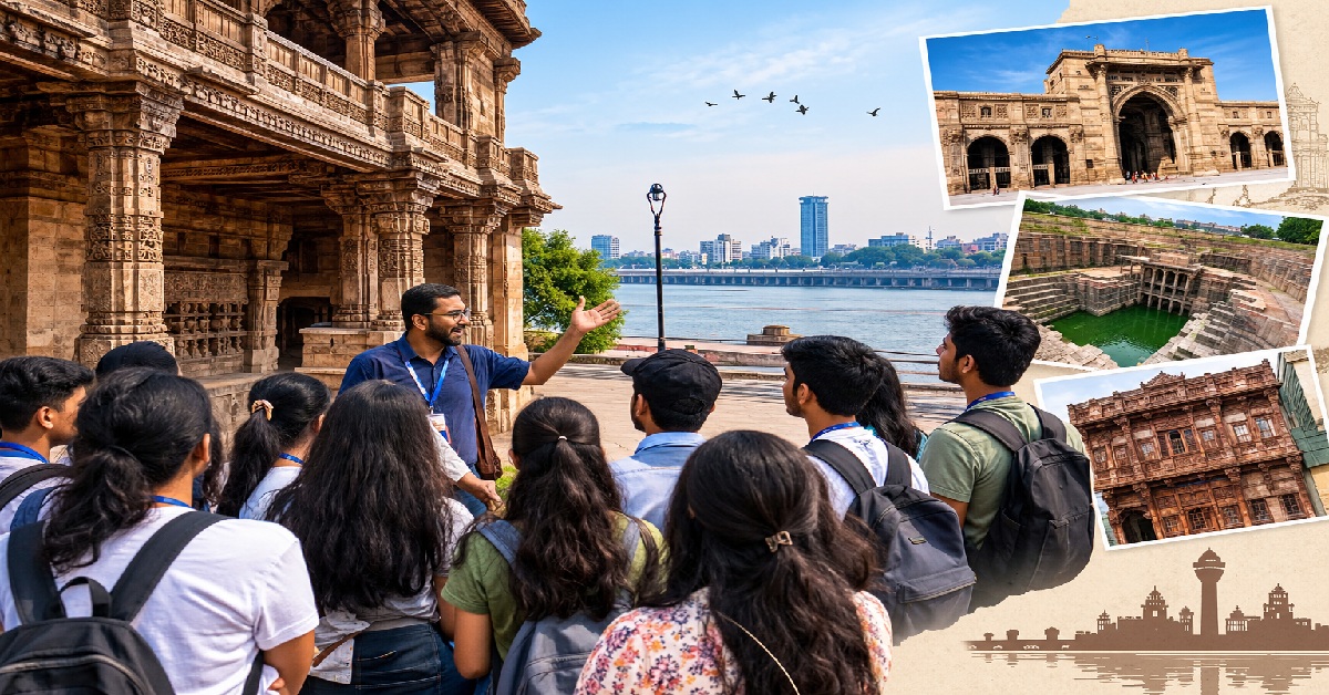Ahmedabad બનશે હેરિટેજ સ્કૂલ; 30 યુવાનો શહેરના વારસા વિશે શીખવા માટે 10 દિવસ વિતાવશે