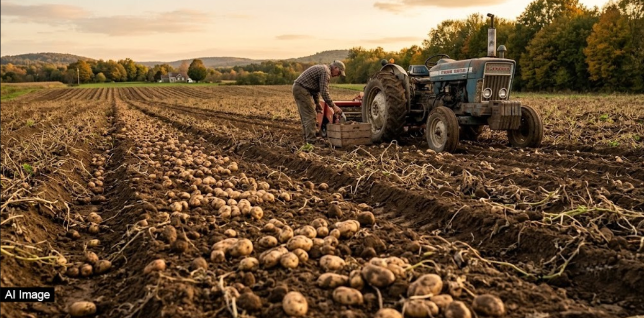 Potato farming: ઉત્તર ગુજરાતમાં બટાકાની ખેતી કરતાં ખેડૂતો સાથે અન્યાય, વિરોધ અને હિંસક આંદોલનની ધમકી.