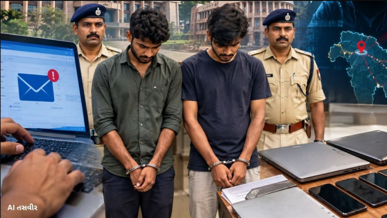 Bomb threat case: ગુજરાત વિધાનસભા બોમ્બ ધમકી કેસમાં મોટો ખુલાસો, આતંકવાદી ભંડોળ પાકિસ્તાનથી આવી રહ્યું હતું