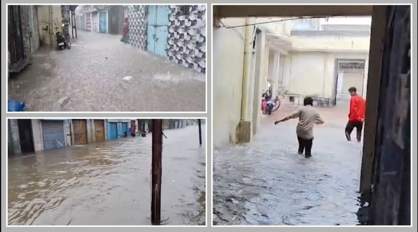 Heavy rain in Gujarat: ગુજરાતમાં ફરી માંડવી અને કચ્છમાં વાવાઝોડું, બે કલાકમાં 5 ઇંચ વરસાદ, સૌરાષ્ટ્રમાં પણ એલર્ટ જાહેર