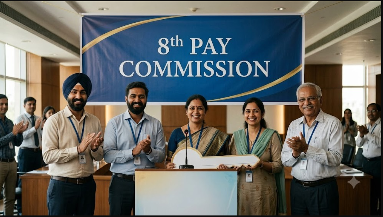 Eighth Pay Commission: જો આઠમું પગાર પંચ લાગુ થાય છે, તો લેવલ 8ના કર્મચારીઓને 18 લાખ રૂપિયાનું એરિયર મળવાની શક્યતા