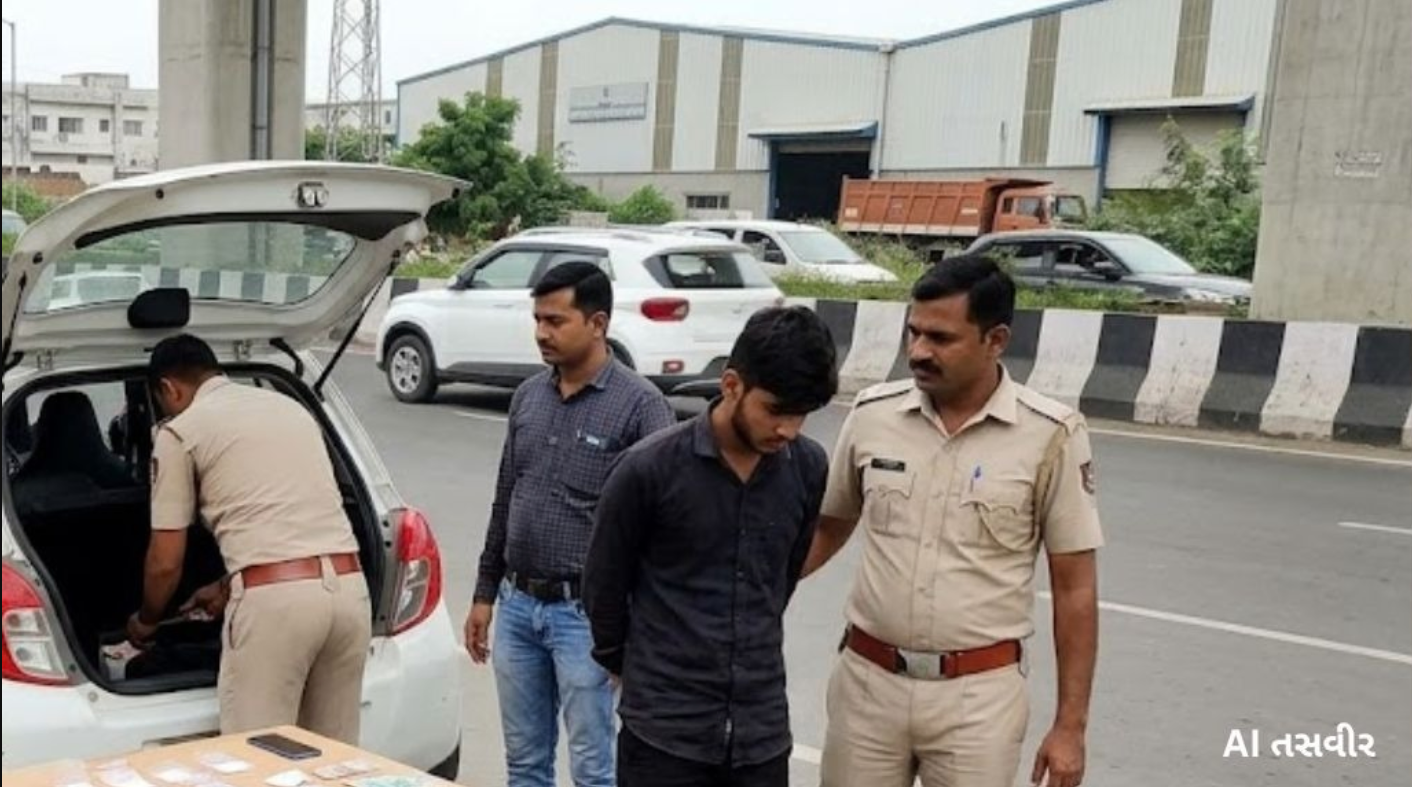 Ahmedabad: ઓઢવ રિંગ રોડ પરથી 48 વર્ષીય વ્યક્તિ MD ડ્રગ્સ સાથે ઝડપાયો, તે રાજસ્થાનના સાંચોરથી આ જથ્થો લાવ્યો હતો
