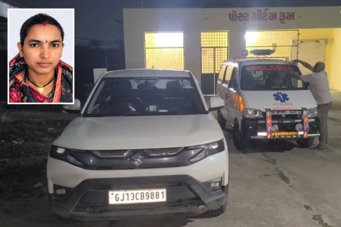 Surendranagar: સાયલામાં કાર અકસ્માતમાં મહિલાનું મોત, બે બાળકોએ માતા ગુમાવી, વડાપ્રધાન સિવિલ નગરમાં પાંચ કલાક ભટક્યા