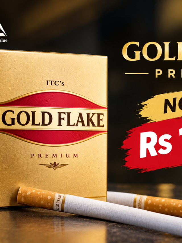 Gold Flake સિગારેટના ભાવમાં વધારો