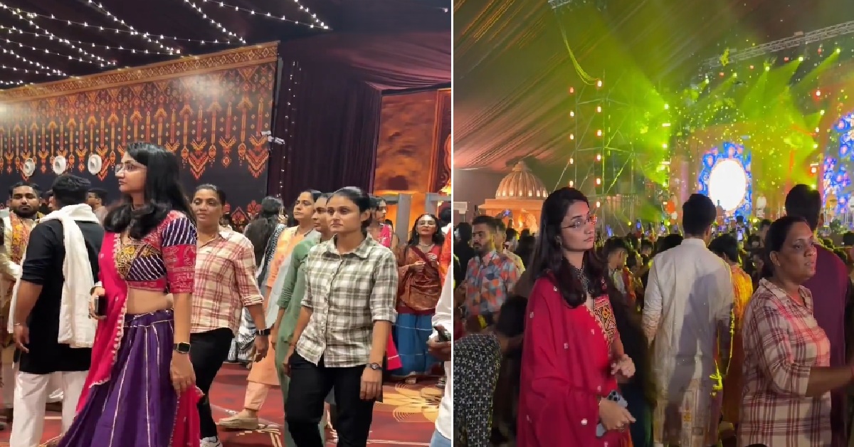 Gujaratમાં ગરબા ઉત્સવમાં મહિલા જાસૂસની એન્ટ્રી, વીડિયો થયો વાયરલ
