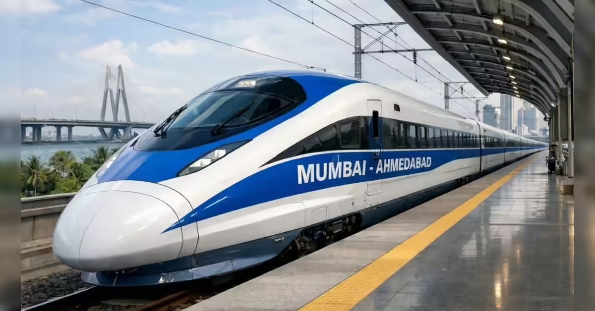 Mumbai-Ahmedabad Bullet Train પ્રોજેક્ટમાં મોટી પ્રગતિ, ગુજરાતનું પ્રથમ ટ્રેક્શન સબસ્ટેશન તૈયાર
