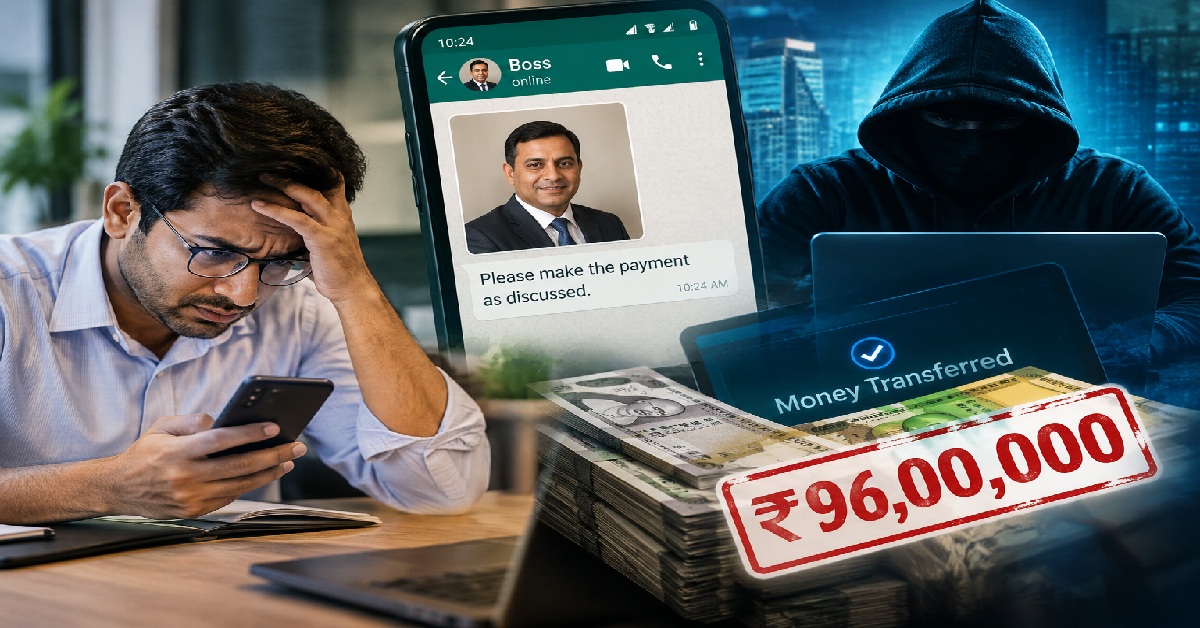 Ahmedabad cyber fraud: વોટ્સએપ પર બોસનો ફોટો, સામે છેતરપિંડી કરનાર… એકાઉન્ટન્ટ પાસેથી થઈ ₹96 લાખની છેતરપિંડી