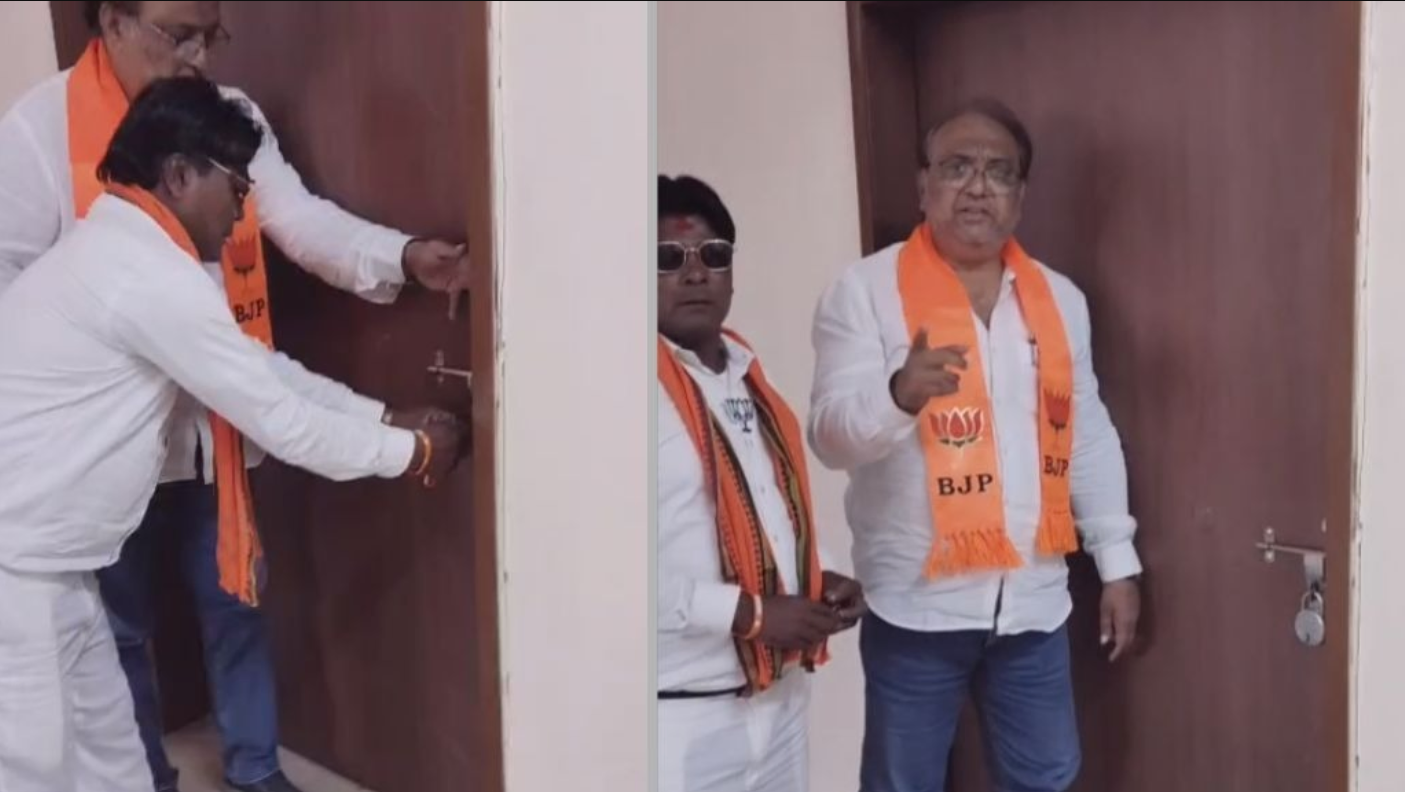 Ahmedabad: 160 ભાજપના કાઉન્સિલરો હોવા છતાં કામ ન થવાના આરોપ સાથે ભાજપના કાઉન્સિલરે એન્જિનિયરની ઓફિસને તાળા મારી દીધા