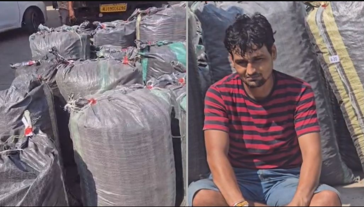 Ahmedabad: ગ્રામીણ SOGએ મોટી કાર્યવાહી કરી, ધોળકા રોડ પરથી 1.04 કરોડ રૂપિયાના પોસા ડોડા સાથે રાજસ્થાનના એક વ્યક્તિની ધરપકડ