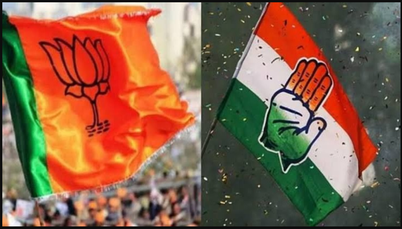 Vadodara: ભાજપ-કોંગ્રેસ મહિલા મોરચાએ કોંગ્રેસ કાર્યાલય ખાતે સામ-સામે વિરોધ પ્રદર્શન કર્યું.