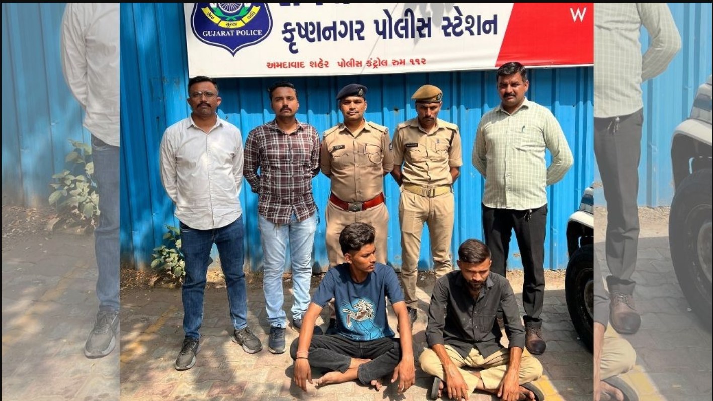Ahmedabad: ઠક્કરબાપાનગરમાં એક હોટલમાં ચાર સગીરો સહિત છ લોકોએ ઘૂસીને લૂંટ ચલાવી,બે આરોપીઓની ધરપકડ