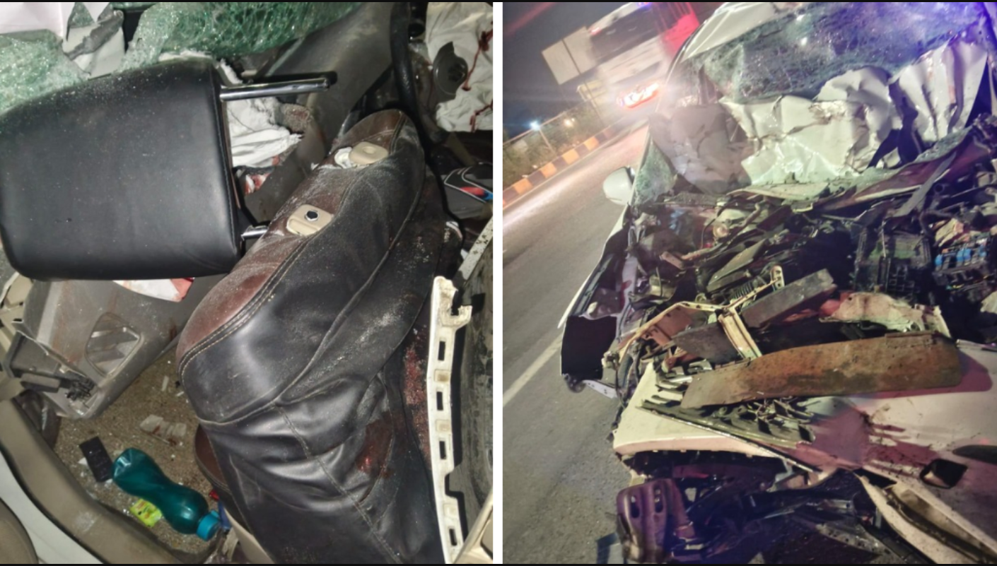 Ahmedabad: એસપી રિંગ રોડ પર દારૂની પાર્ટી બાદ કાર ટ્રક સાથે અથડાતા એક વ્યક્તિનું મોત